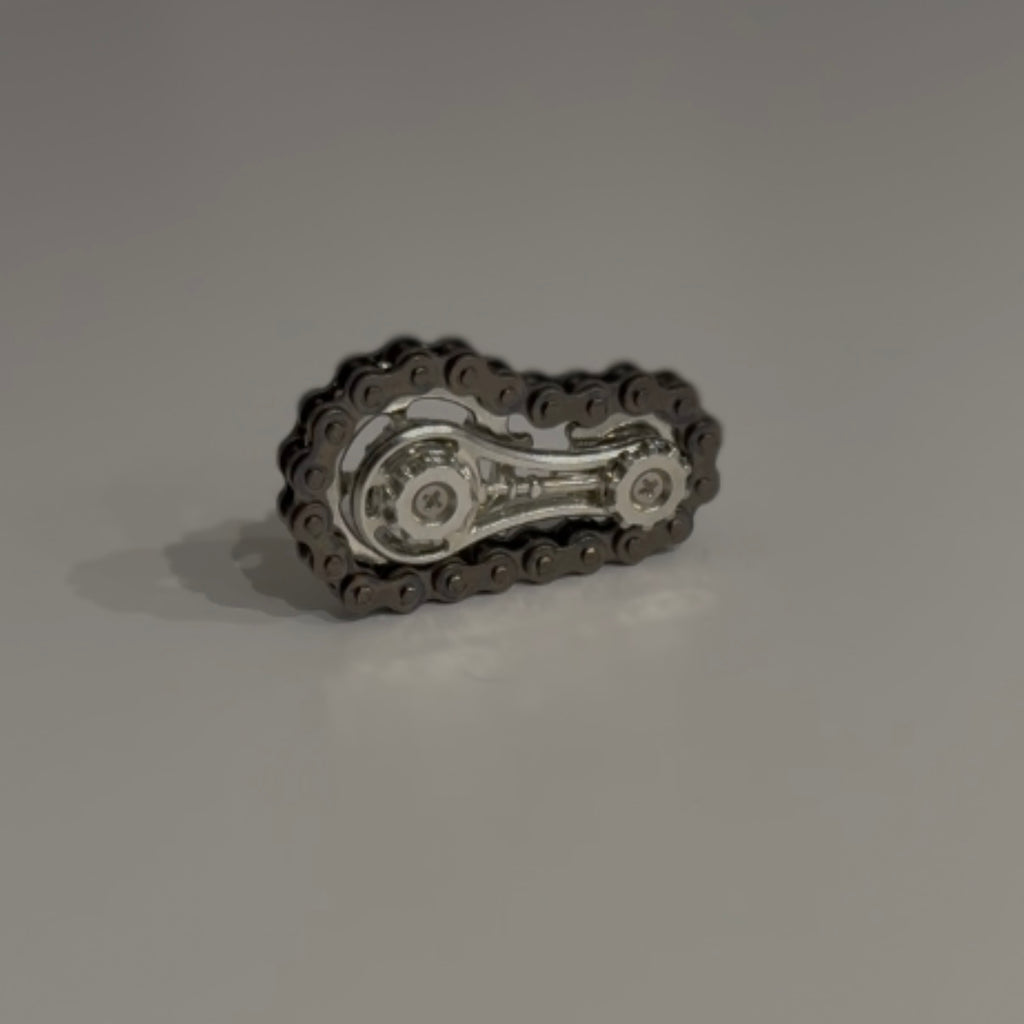 Flywheel finger roller