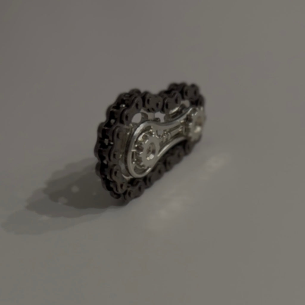 Flywheel finger roller