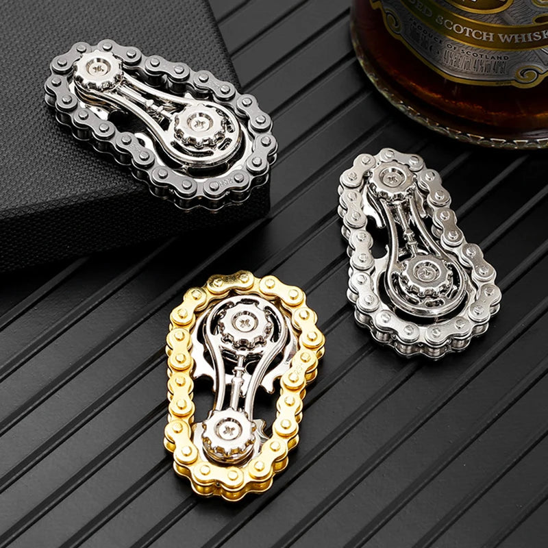 Flywheel finger roller